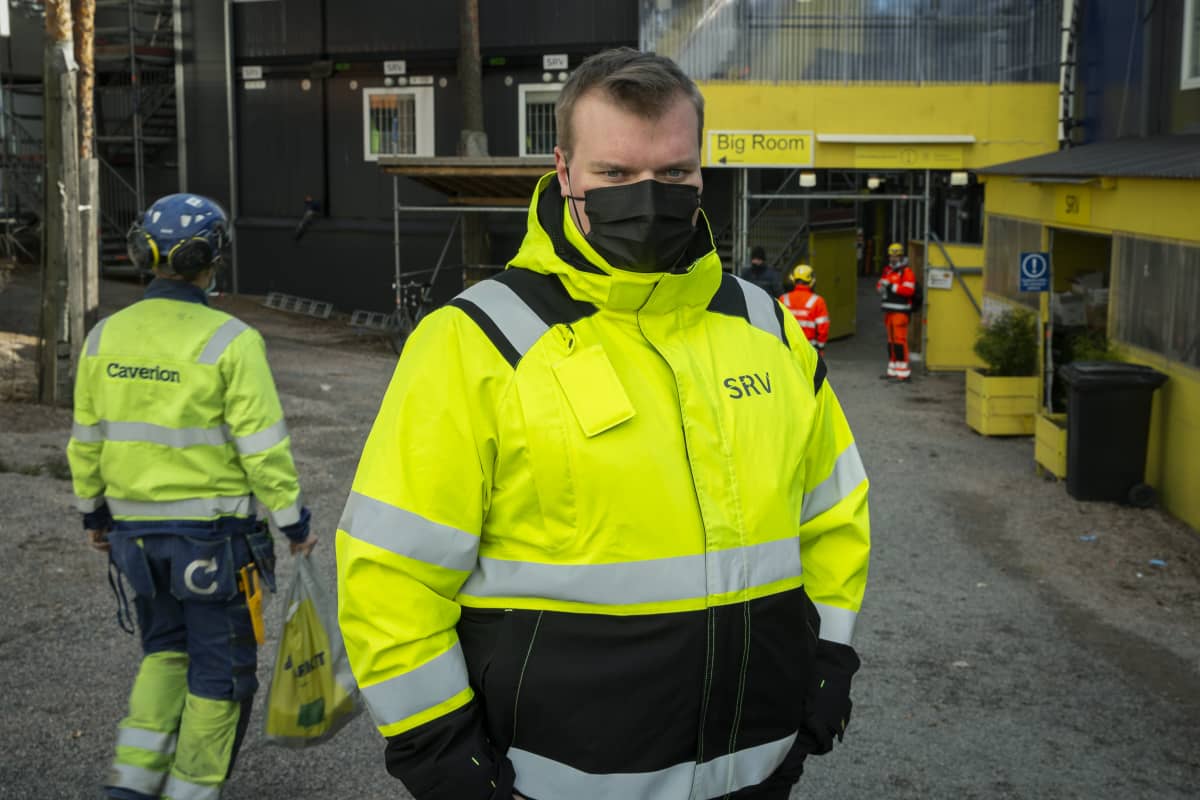 ALEKSI AUER, turvallisuuspäällikkö, SRV