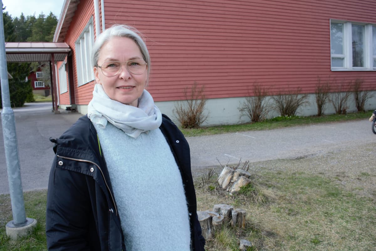 Supernannynä Ruskolla työskentelevä Anne Suomalainen.