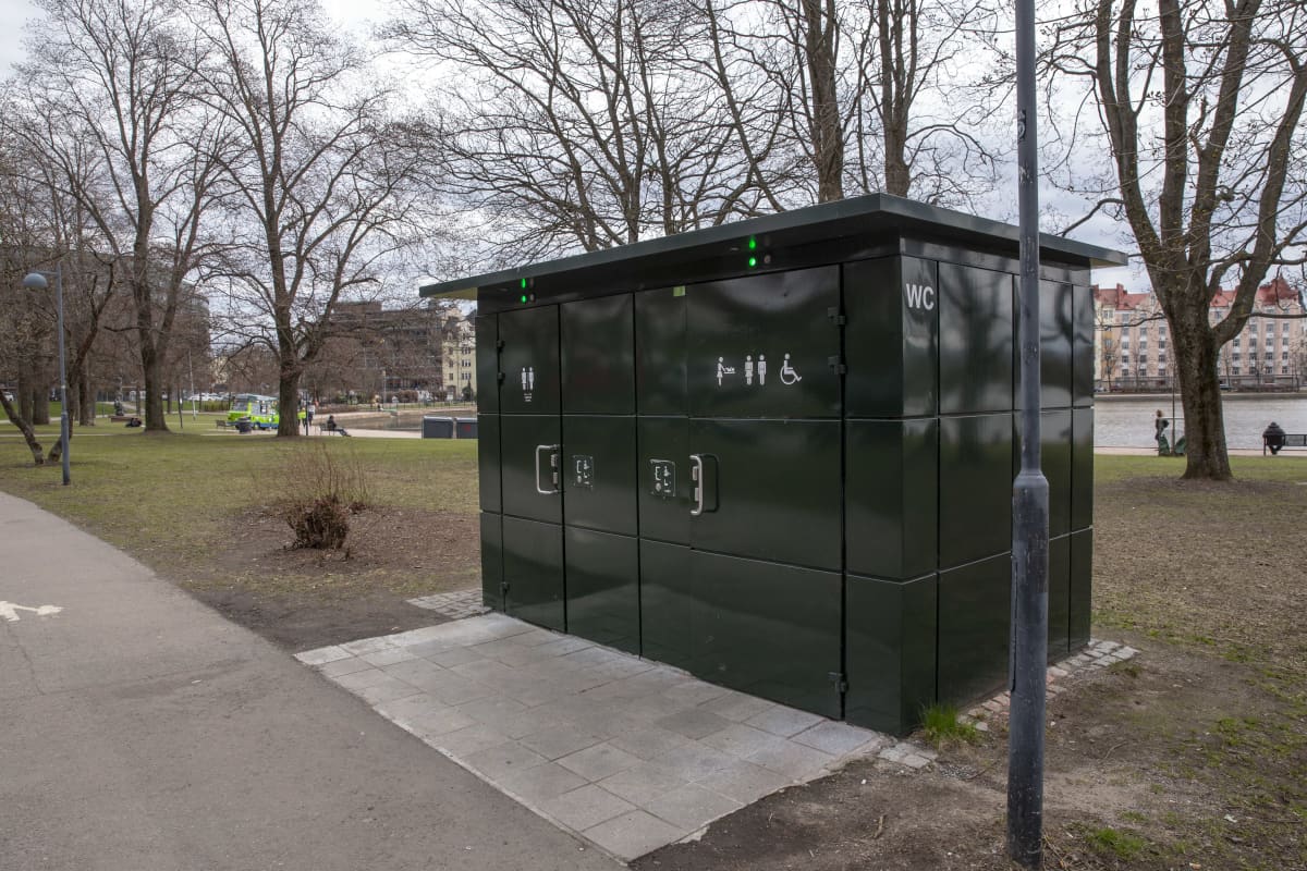 Yleinen käymälä Helsingissä.