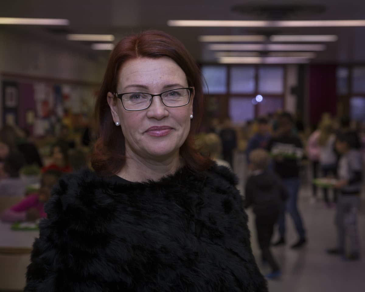 Heli Siljama, rehtori, Maatullin ala-asteen koulu.