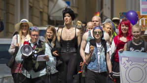 Helsingin Pride-viikko huipentui tänään lauantaina Pride-kulkueeseen.