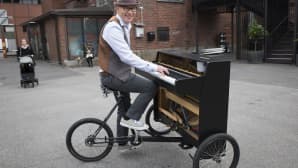 Taiteiden yö, Fillaripianisti