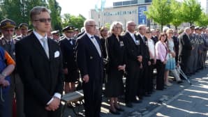 Itä-Suomen sotilasläänin alueellinen puolustusvoimain lippujuhlapäivän paraati Joensuussa 2013.
