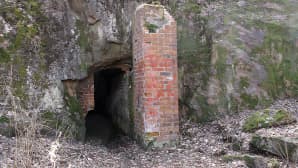 Bunkkerin suuaukko.