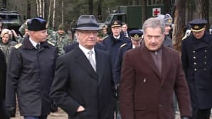 Ruotsin kuningas Kaarle Kustaa ja presidentti Sauli Niinistö.