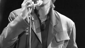 David Bowie konsertissa Länsi-Berliinissä vuonna 1987.