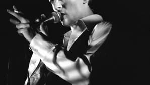 David Bowie Helsingissä vuonna 1976.