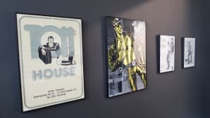Tom of Finland -näyttely Taidehallissa.