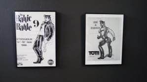 Tom of Finland -näyttely Taidehallissa.