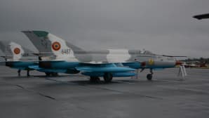 Romanian ilmavoimien MiG-21 Lancer