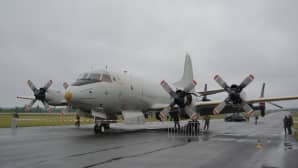 Merivalvonta- ja sukellusveneentorjuntakone P-3C Orion.
