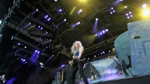 Iron Maidenin kitaristi Janick Gers.