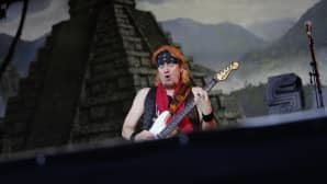 Iron Maidenin kitaristi Adrian Smith.