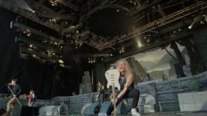 Iron maiden lavalla