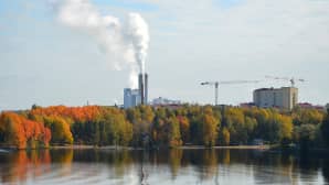 Ruskaa Lappeenrannassa.