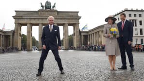 Kaarle Kustaa, Silvia ja Michael Müller.