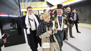 Matkustajia.