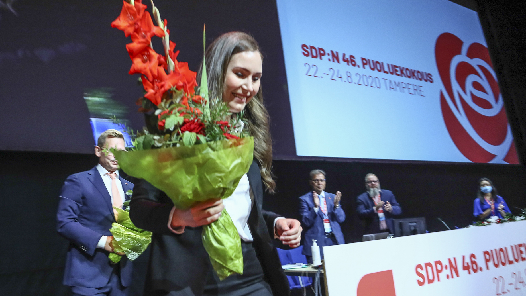 Marin will take over as chairman of the SDP, promising to focus on jobs and education