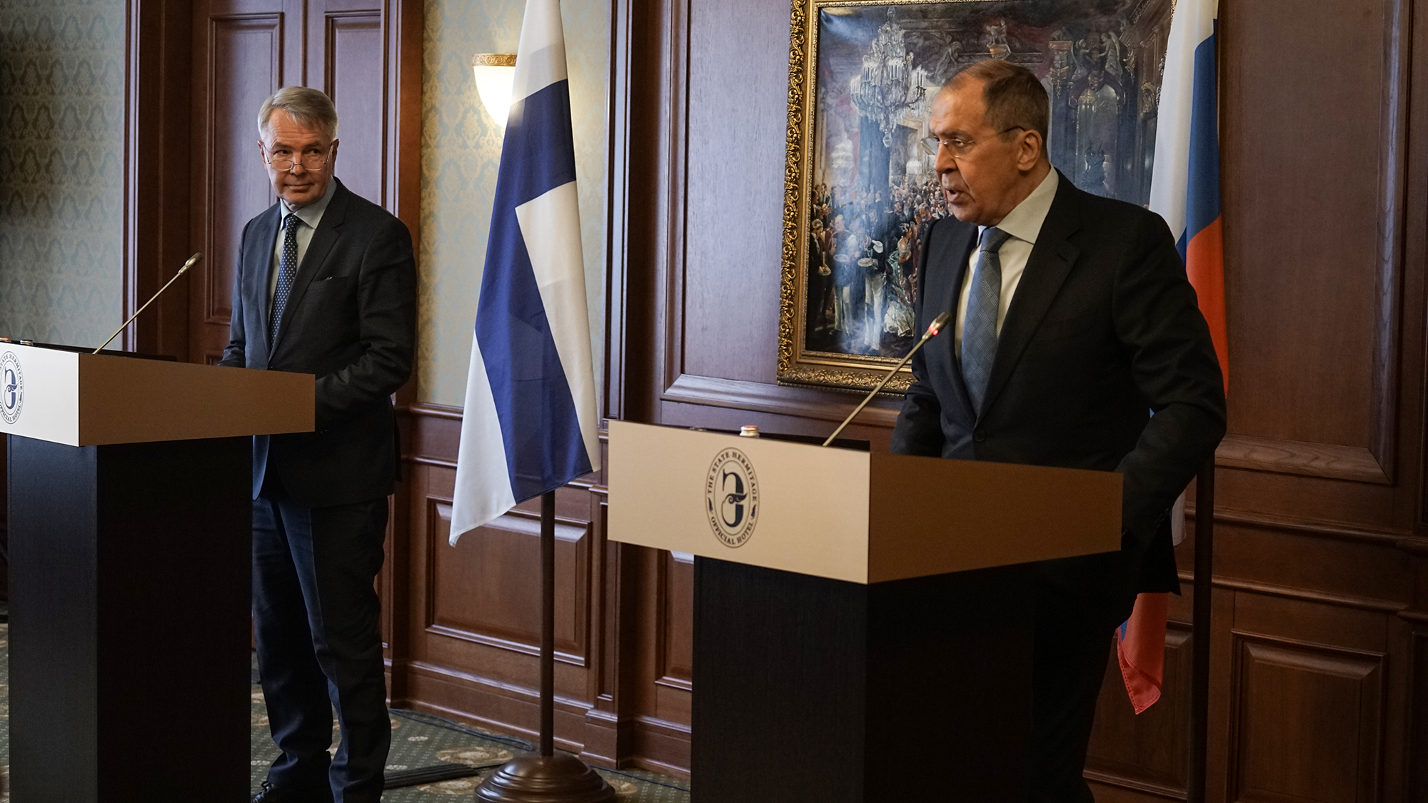 Haavisto and Lavrov strongly disagree on Navalny, expulsion of EU diplomats
