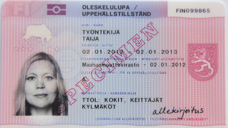 Migri: British citizens must obtain Finnish residence permit cards
