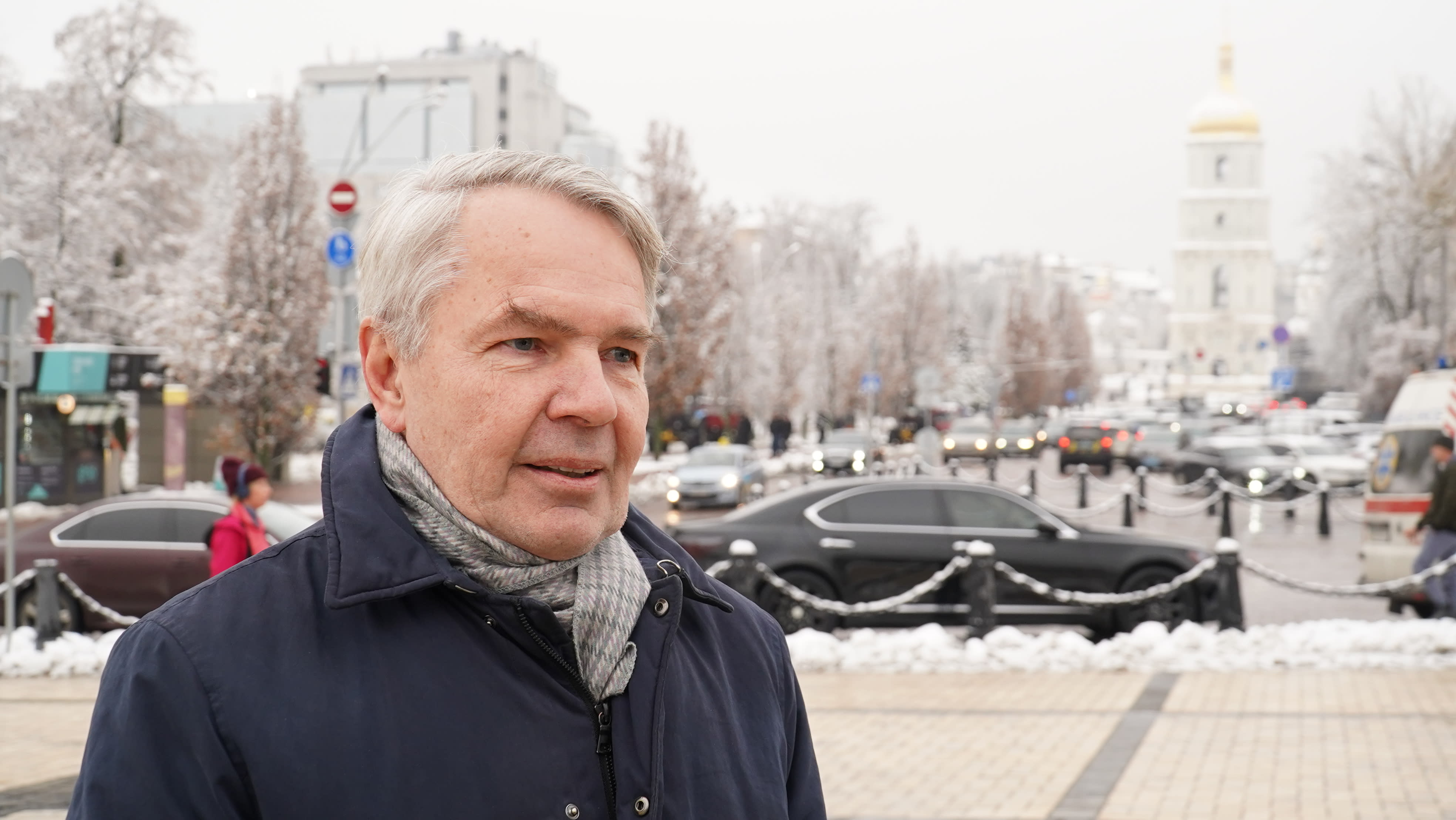 Suomen Haavisto joins the foreign ministers of the Nordic and Baltic countries in Kyiv
