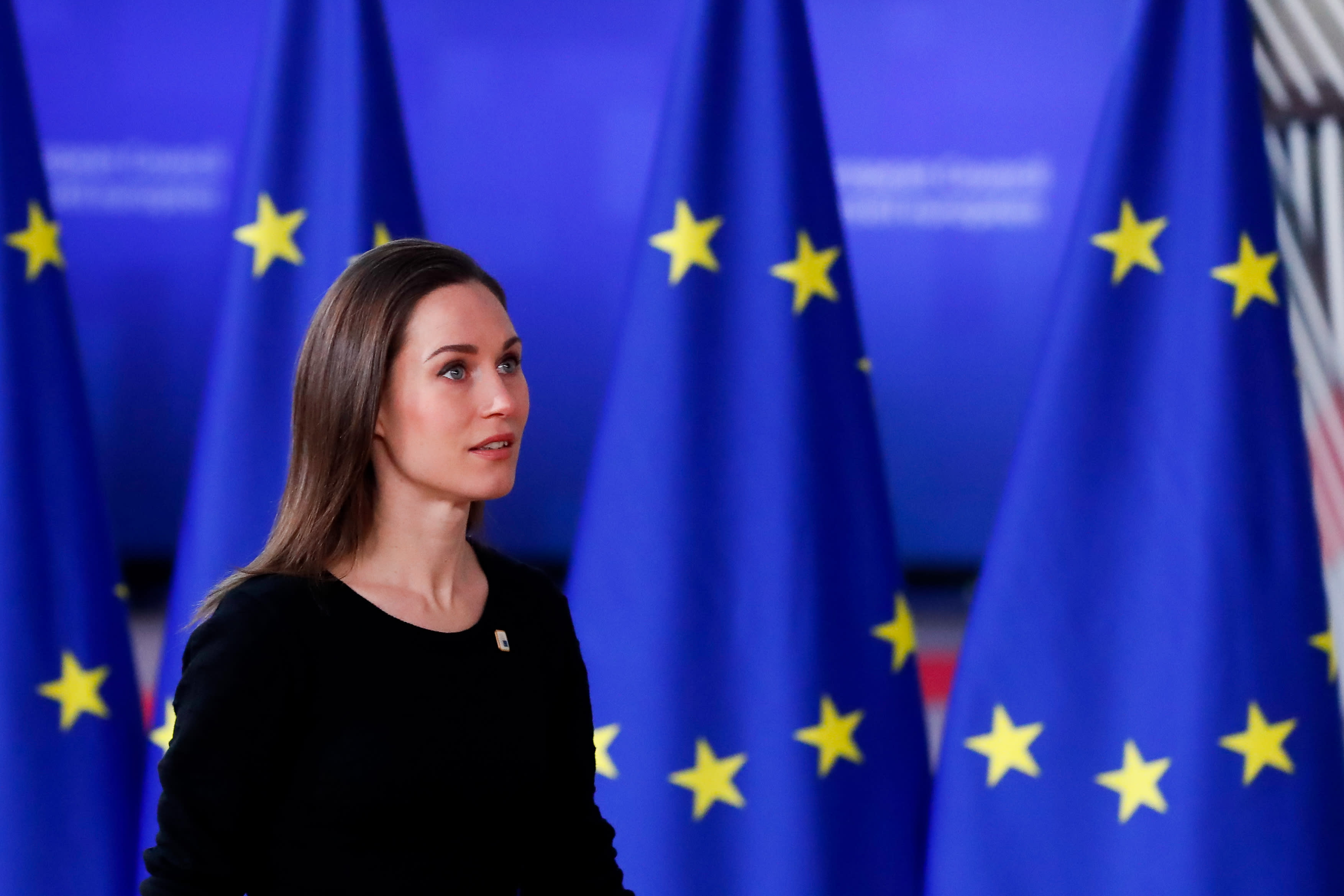 Premierministerin Sanna Marin: Europa bleibt bei der Hilfe für die Ukraine „einig“.