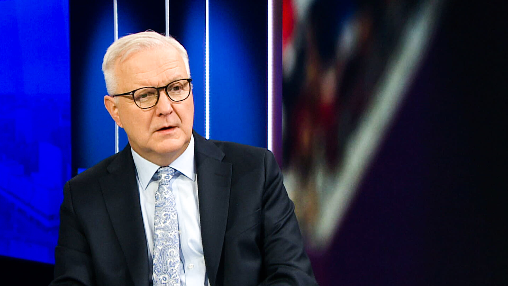 Zentralbankgouverneur Rehn: EZB erhöht Zinsen weiter; zu früh, um die Präsidentschaftswahlen zu diskutieren