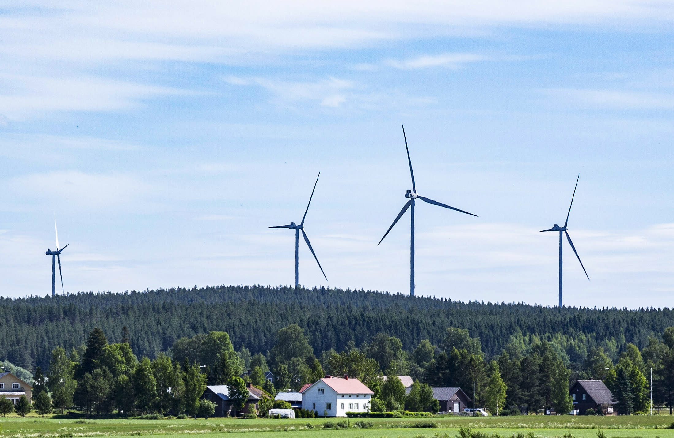 El precio medio de la electricidad en Finlandia cae en territorio negativo