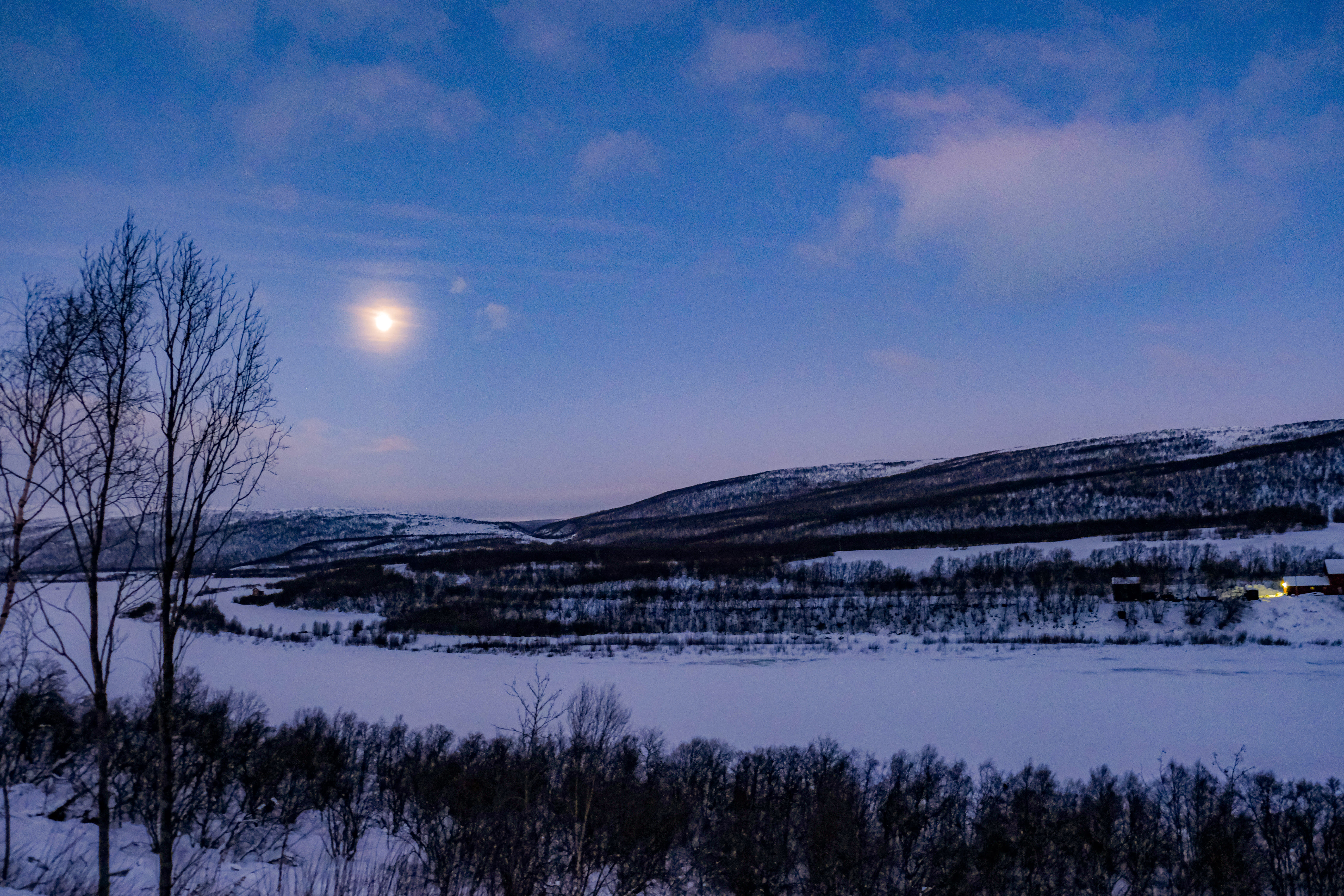Der kälteste Wintertag in Utsjoki