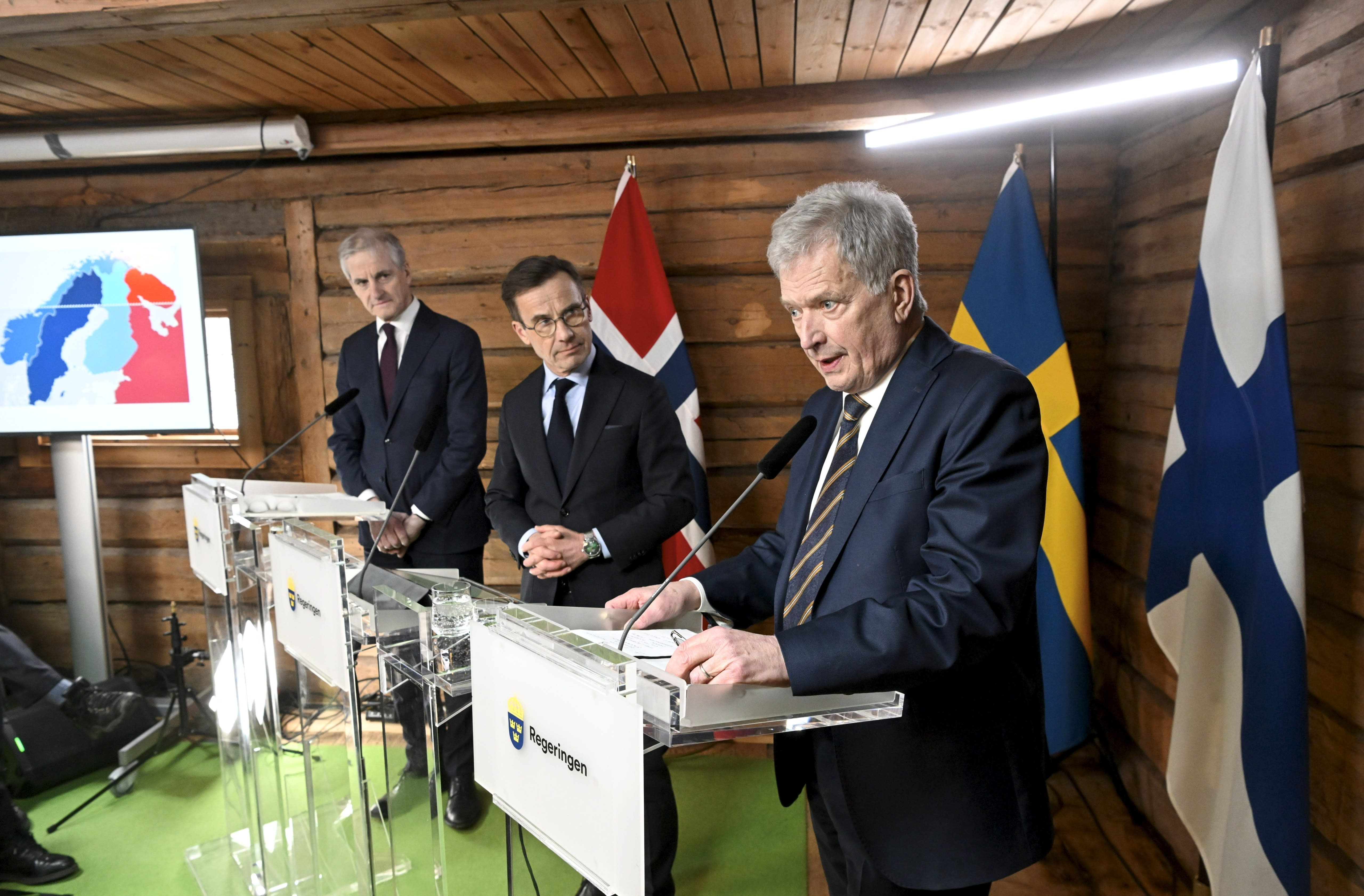 Niinistö 대통령 : 핀란드와 스웨덴은 "가능한 한 빨리"NATO에 가입하기를 원합니다
