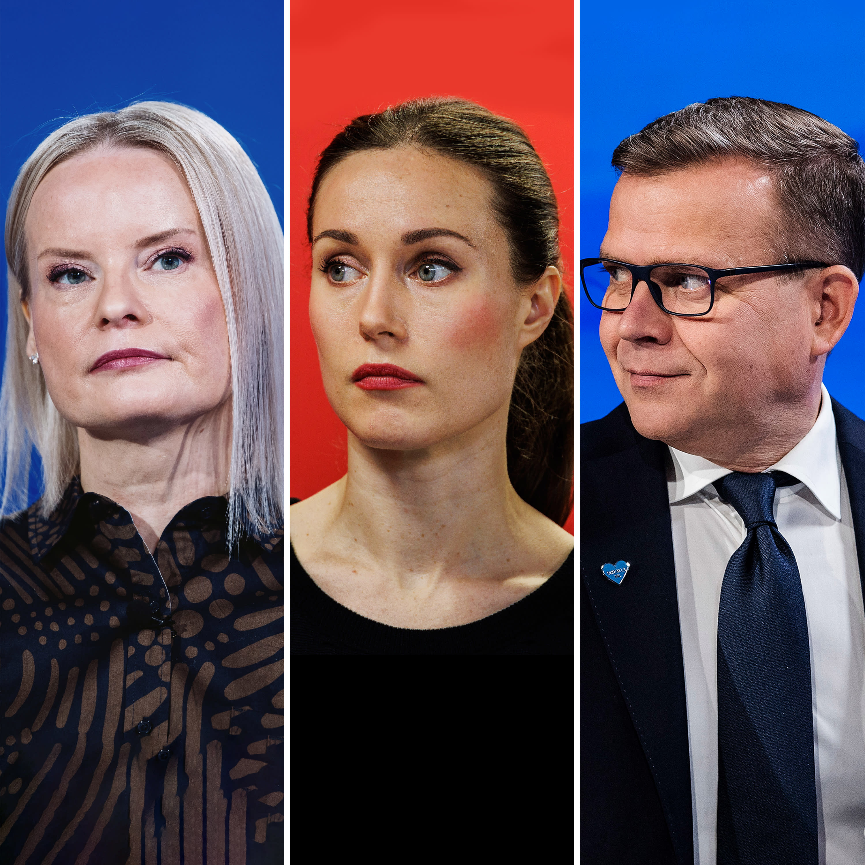 Yle-Umfrage: NCP, SDP und Perussuomalaiset teilen sich die Führung vor den Wahlen im April