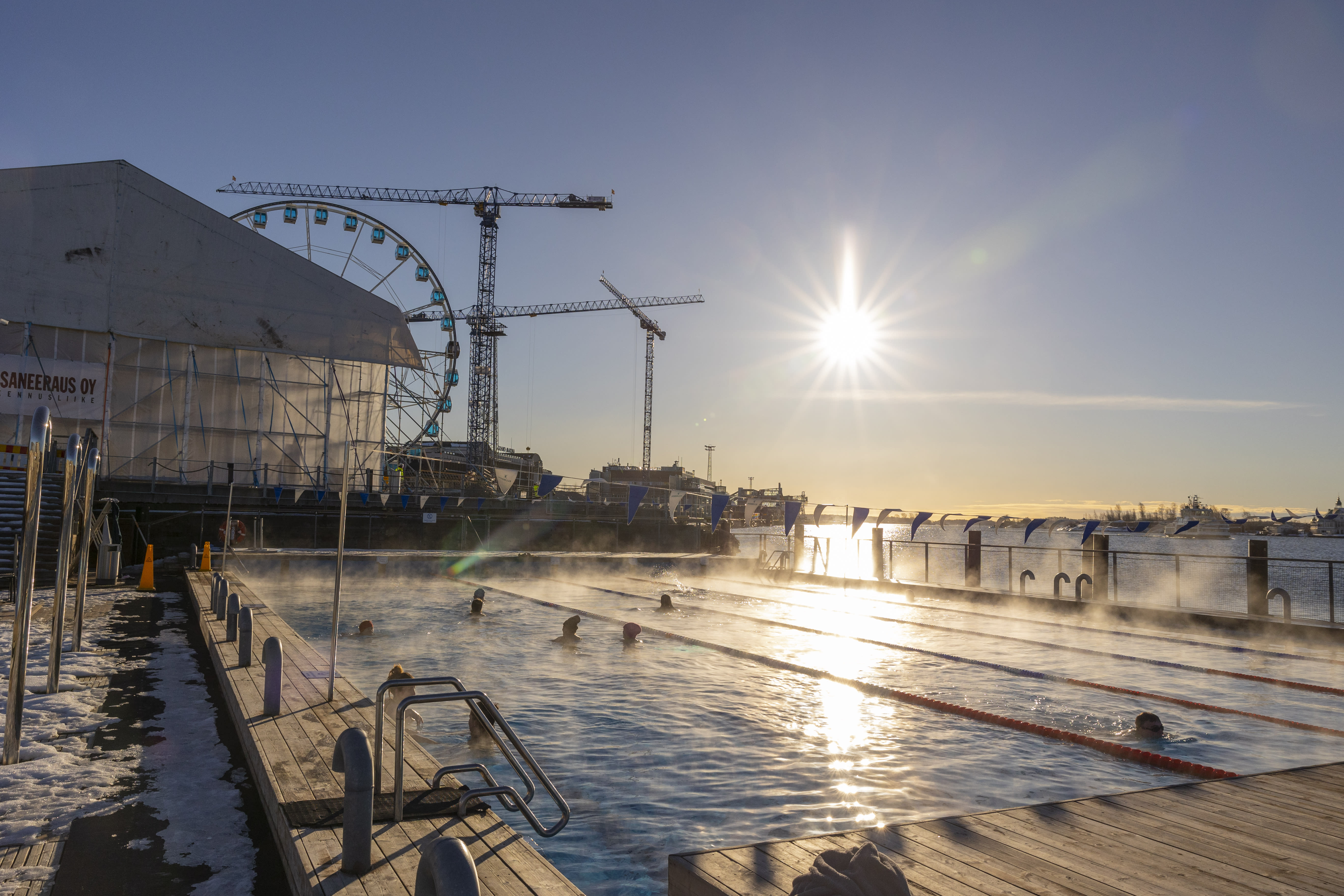 Helsingin Allas Sea Pool is suing Viking Line for 3 million euros for collision damage to the pier