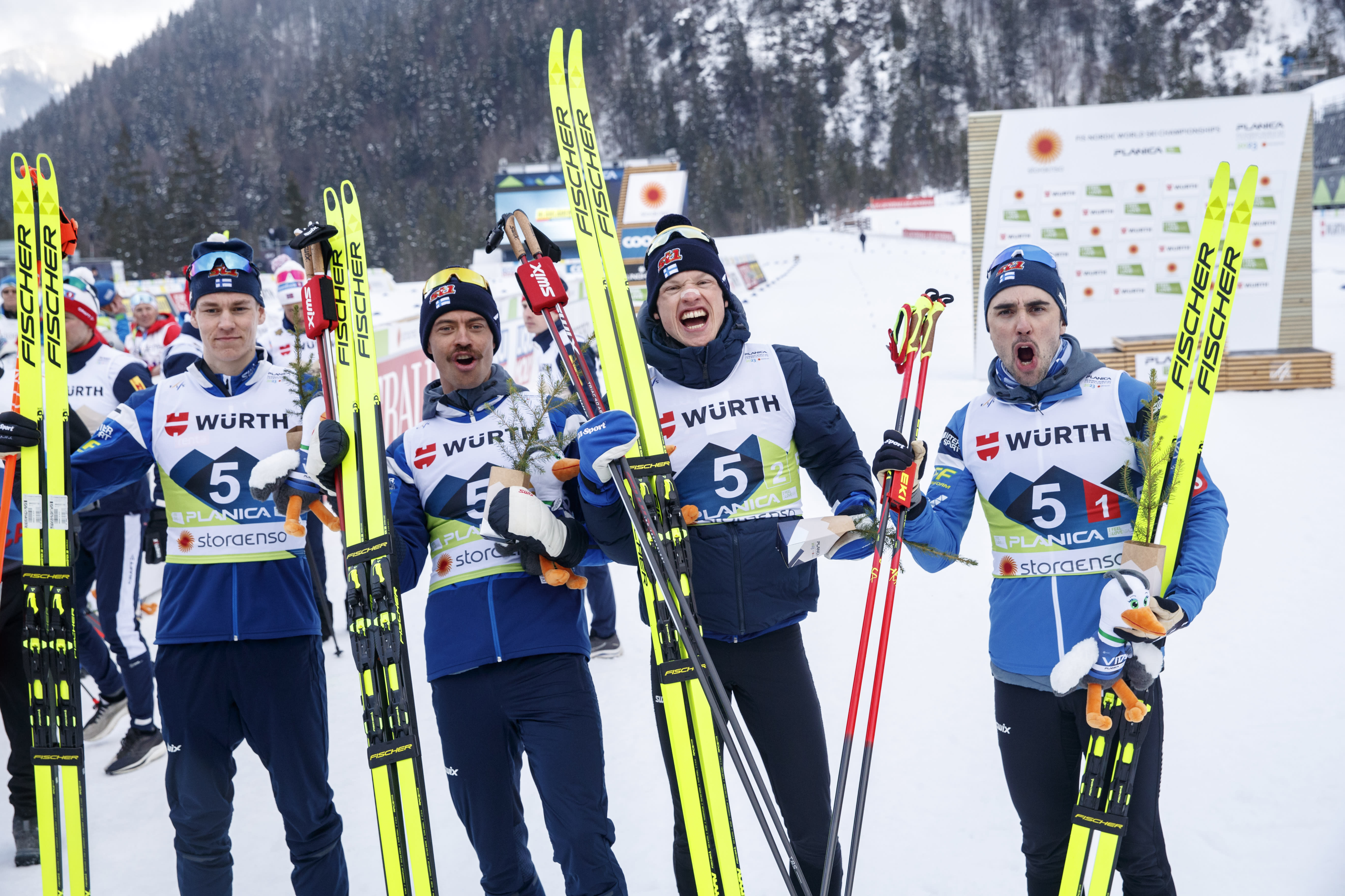 The Finns ski for historic medals on the World Cup weekend