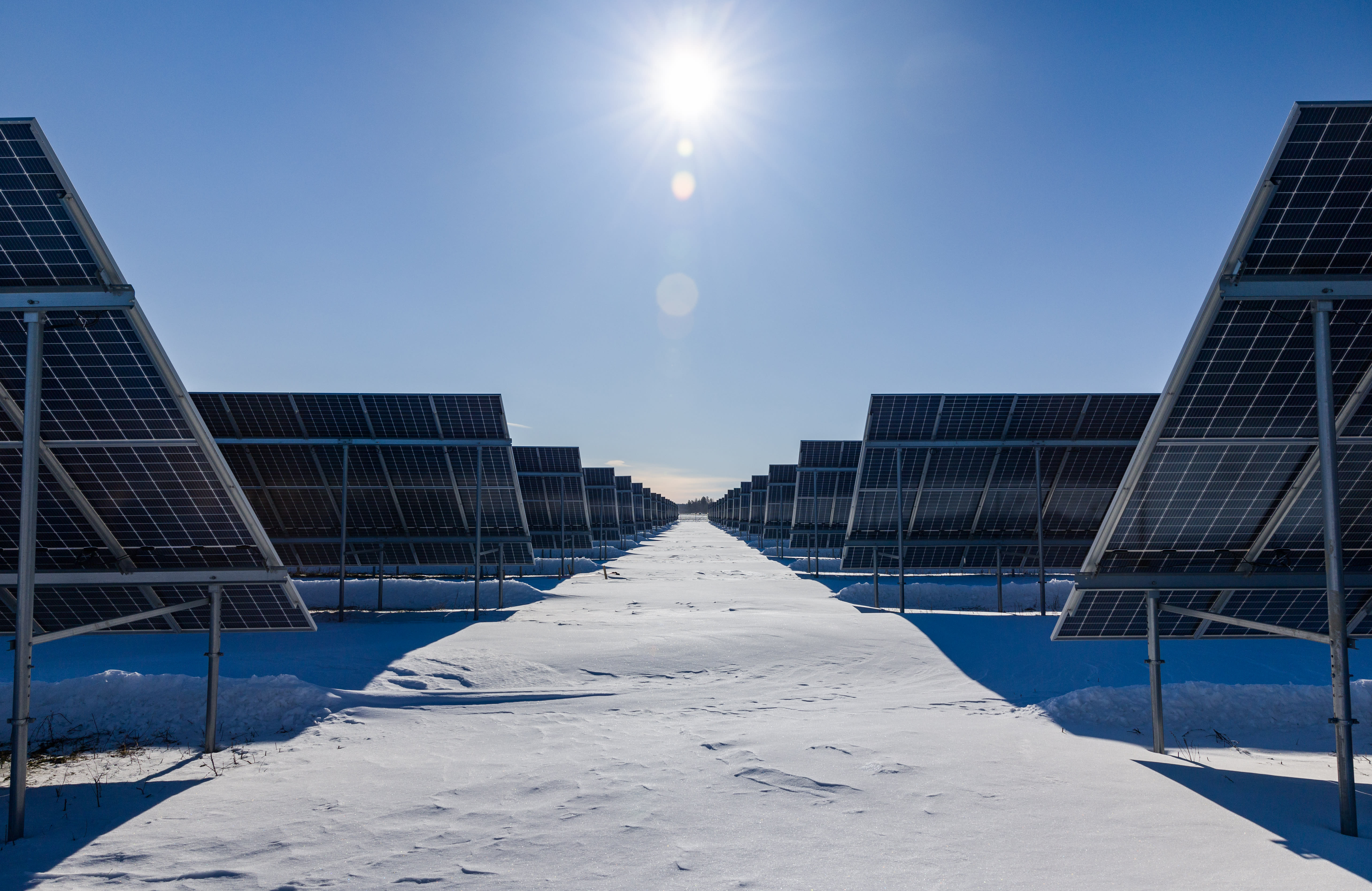 Der Solarenergie-Boom kann auf einen Netzengpass treffen