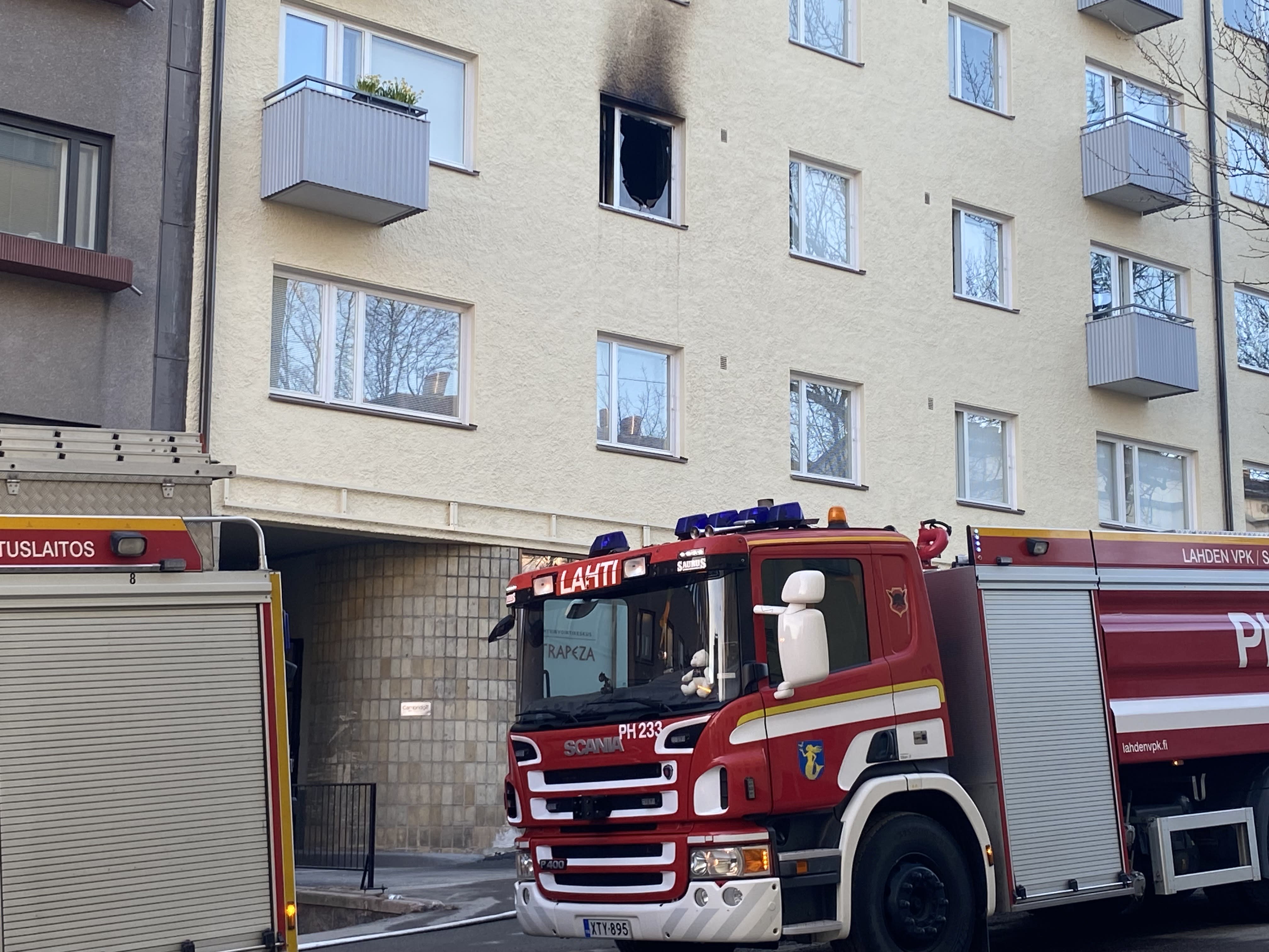 Kuusi was hospitalized after the fire in Lahti;  Suspected arson in the Hämeenlinna school fire