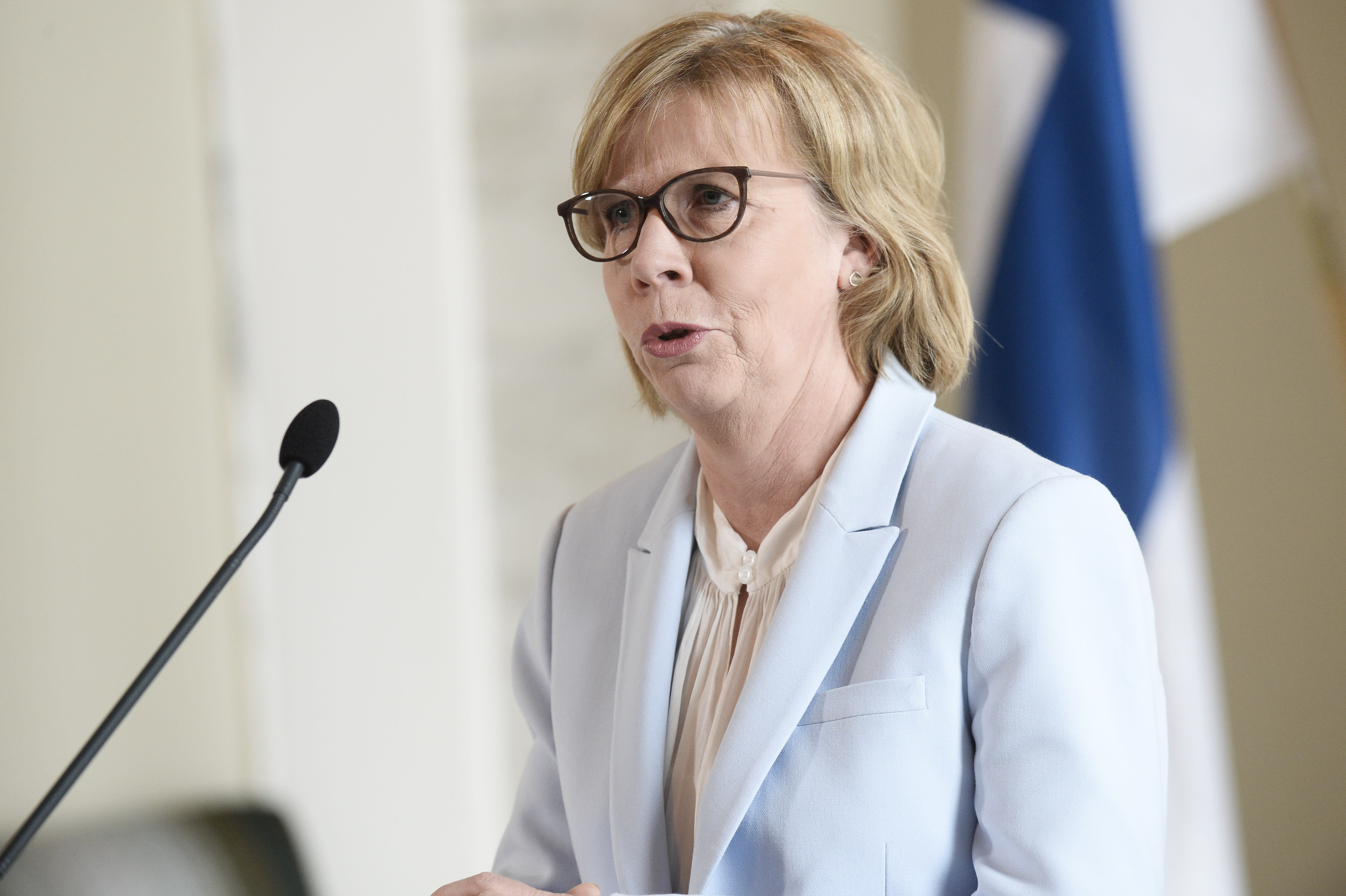 Anna-Maja Henriksson Finland’s longest serving Minister of Justice