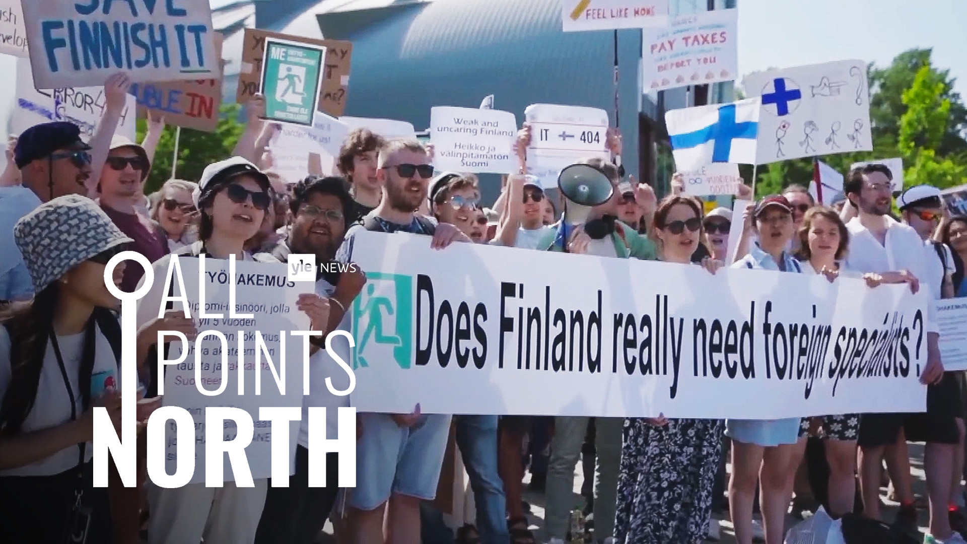APN-Podcast: Ausländer protestieren, als Finnland nach rechts abbiegt