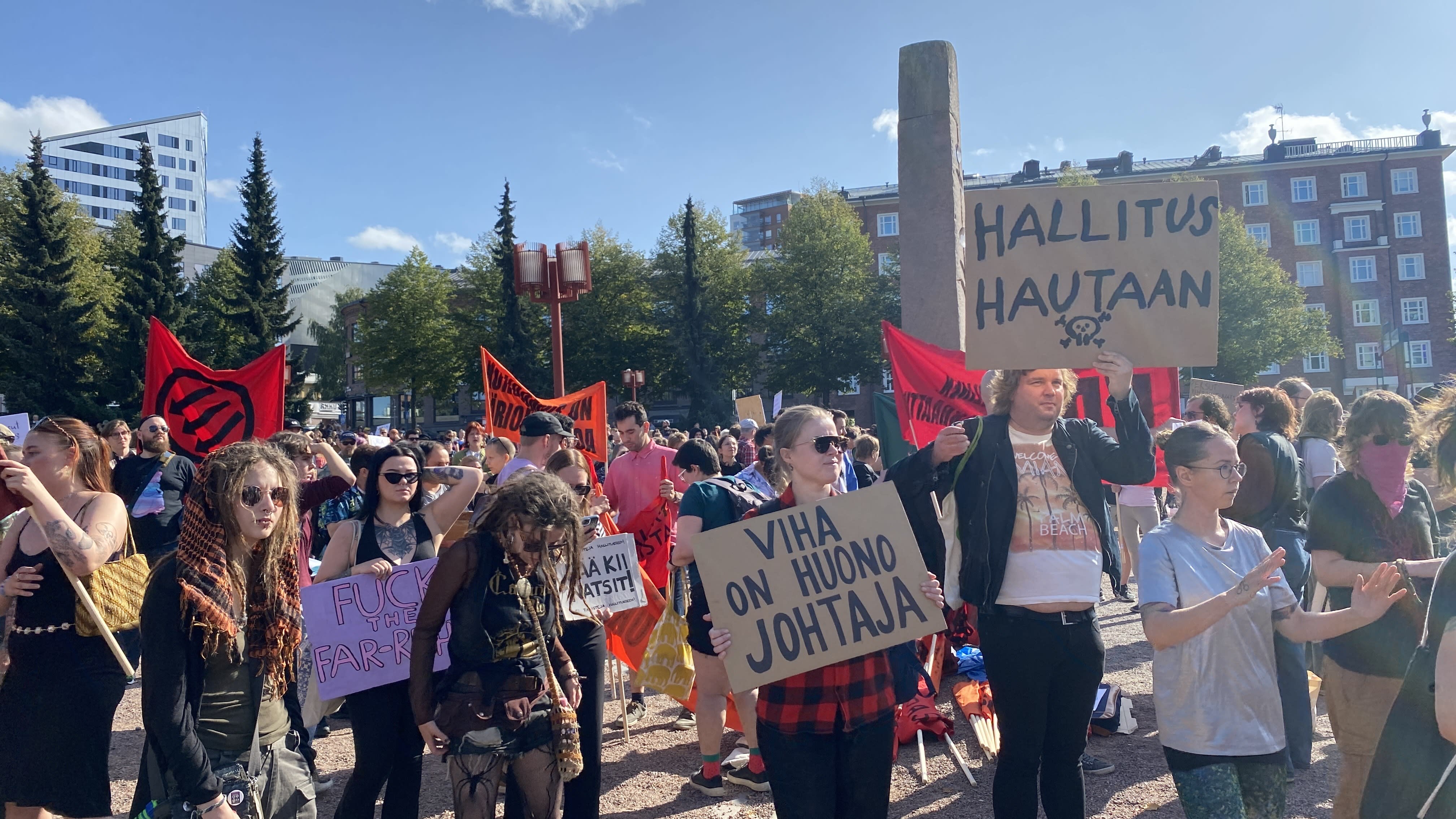 المزيد من الاحتجاجات ضد العنصرية والسياسات الحكومية في جميع أنحاء فنلندا في نهاية هذا الأسبوع