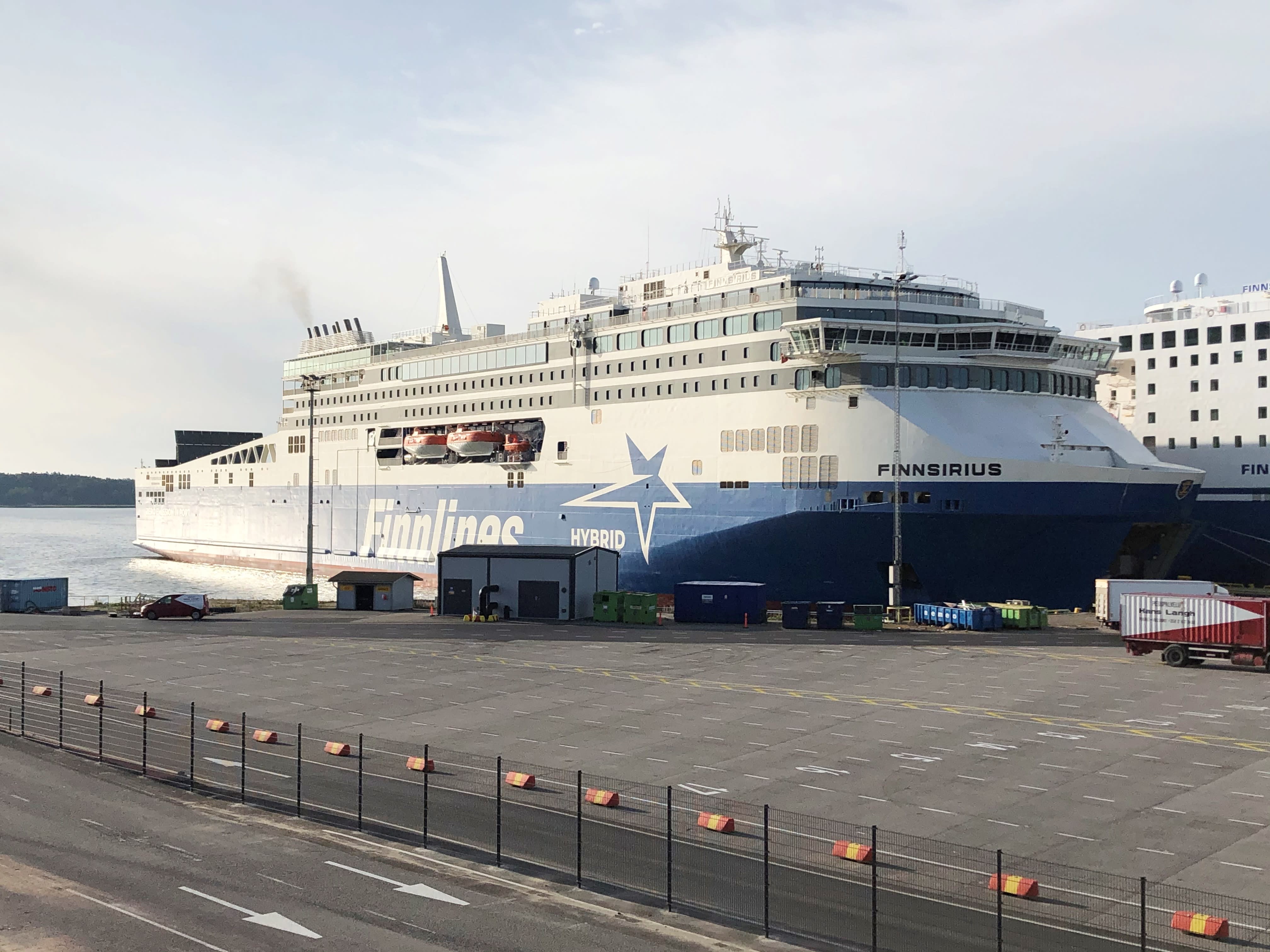 The new ships compete for passengers on ferries between Finland and Sweden