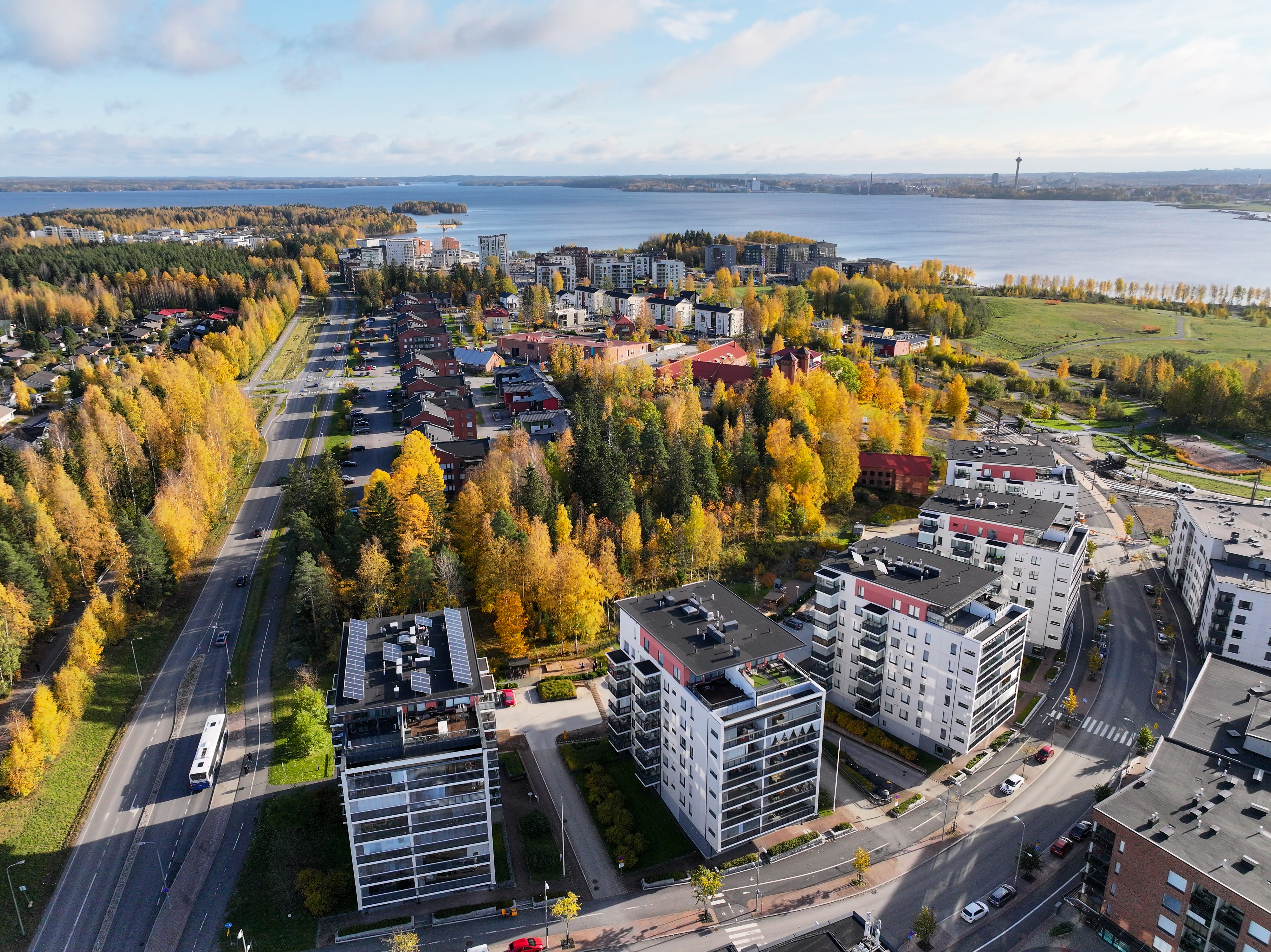 Los precios de los apartamentos están cayendo en varias partes de Finlandia