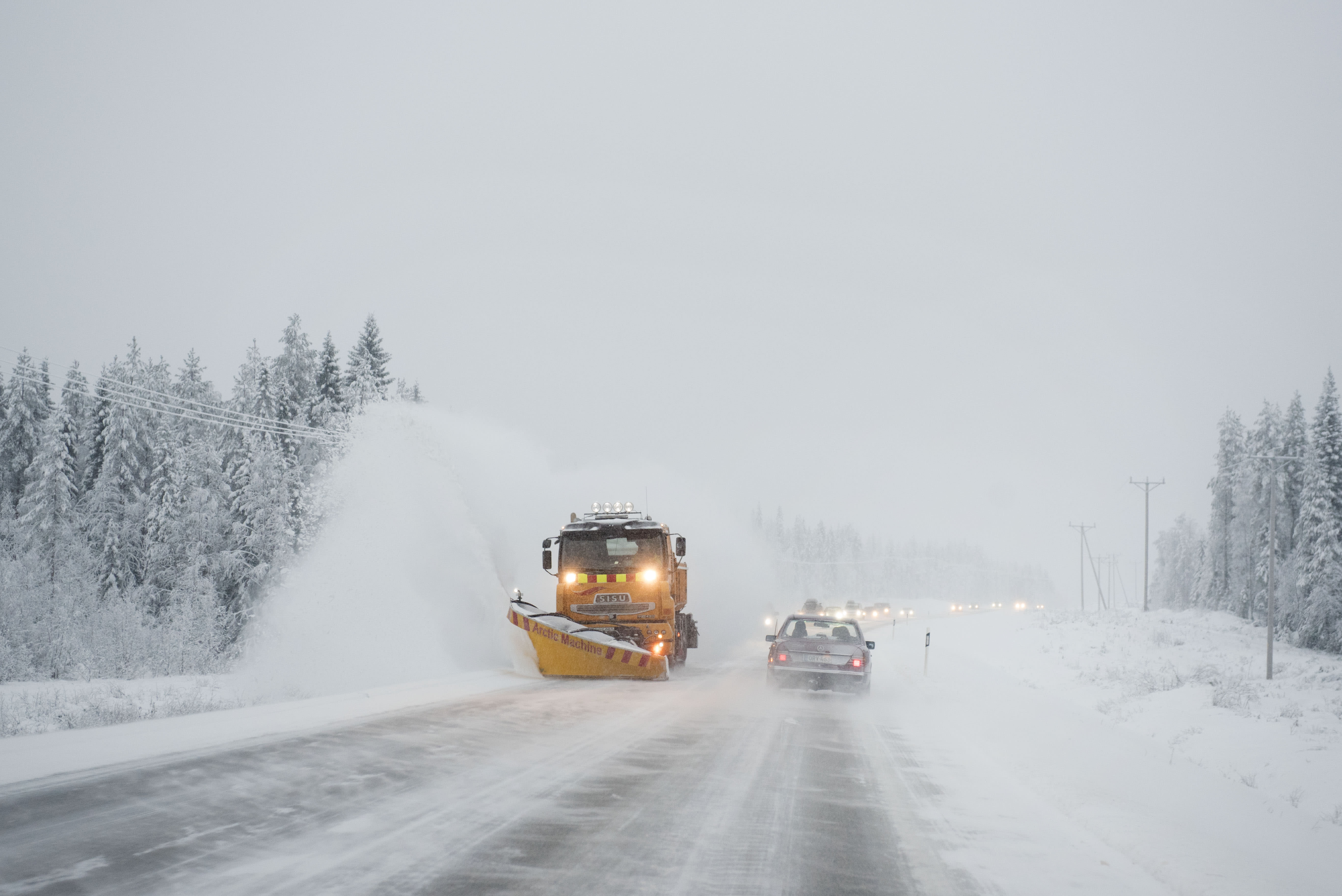 Finland is preparing for another snowstorm on Wednesday evening