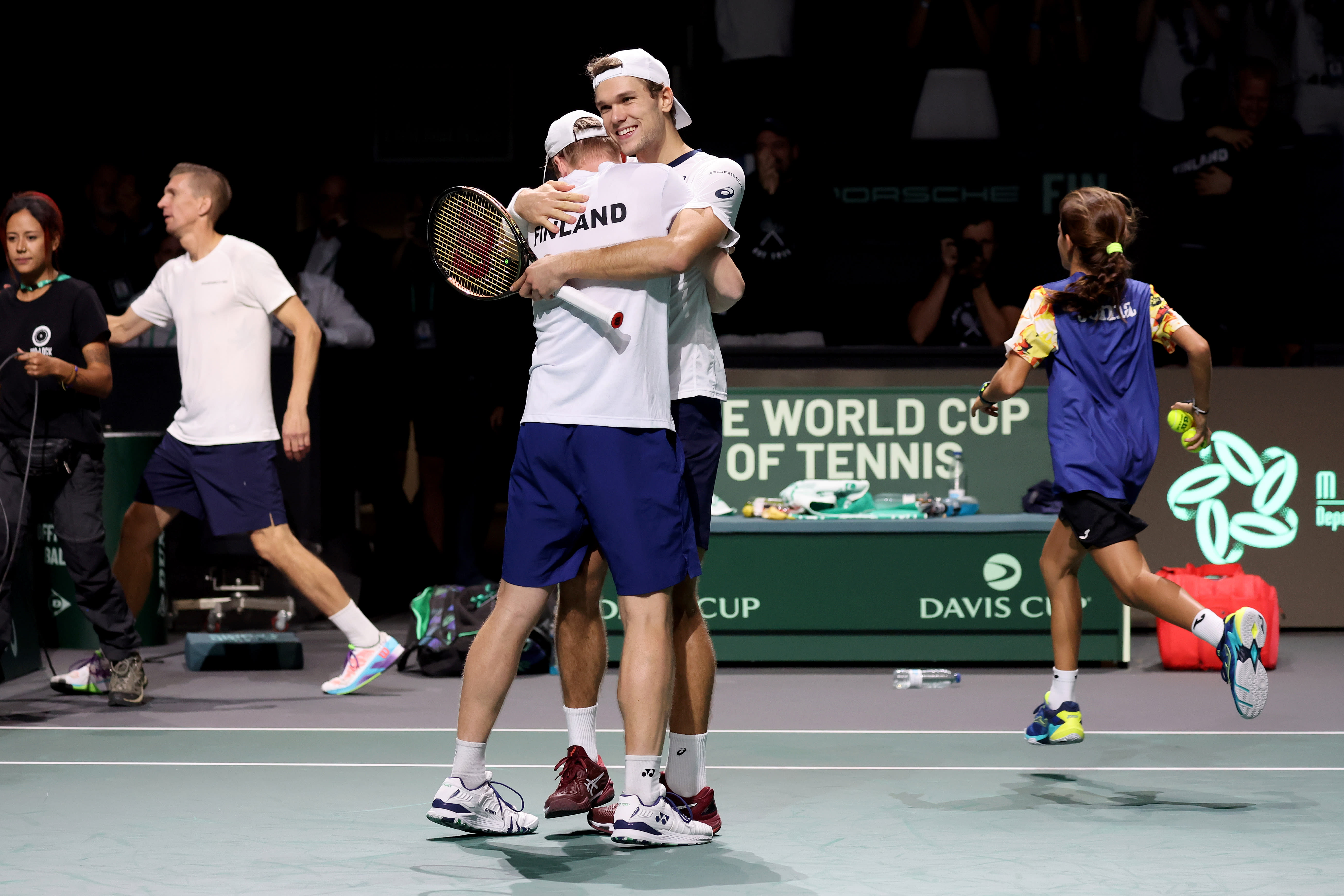 Finlandia disputó una victoria histórica en las semifinales de la Copa Davis