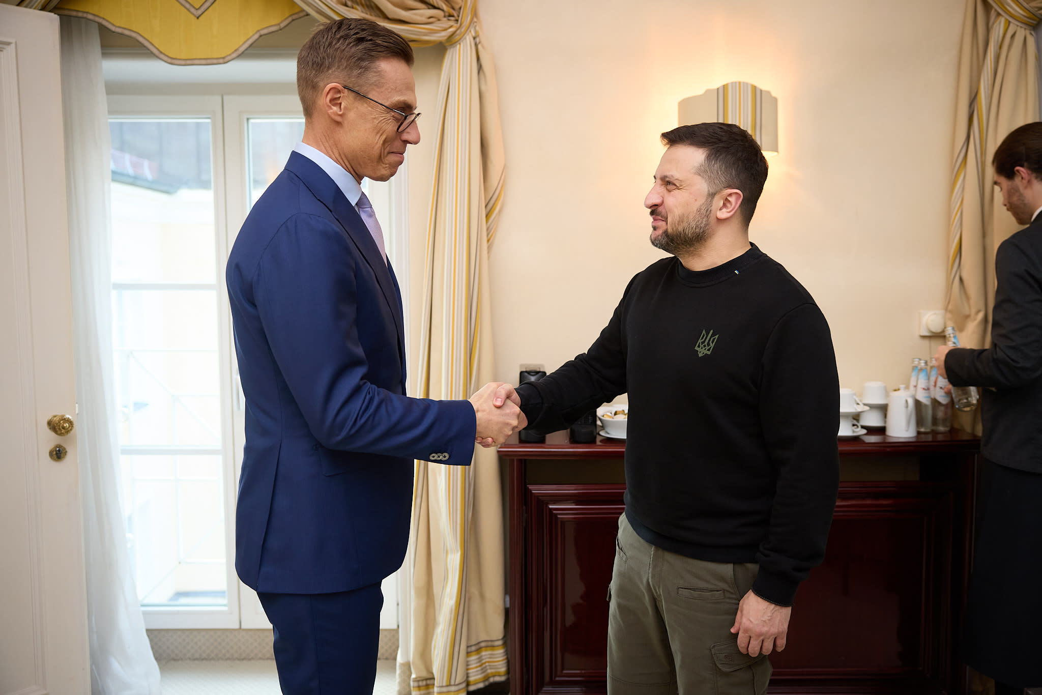 Alexander Stubb meets Zelensky