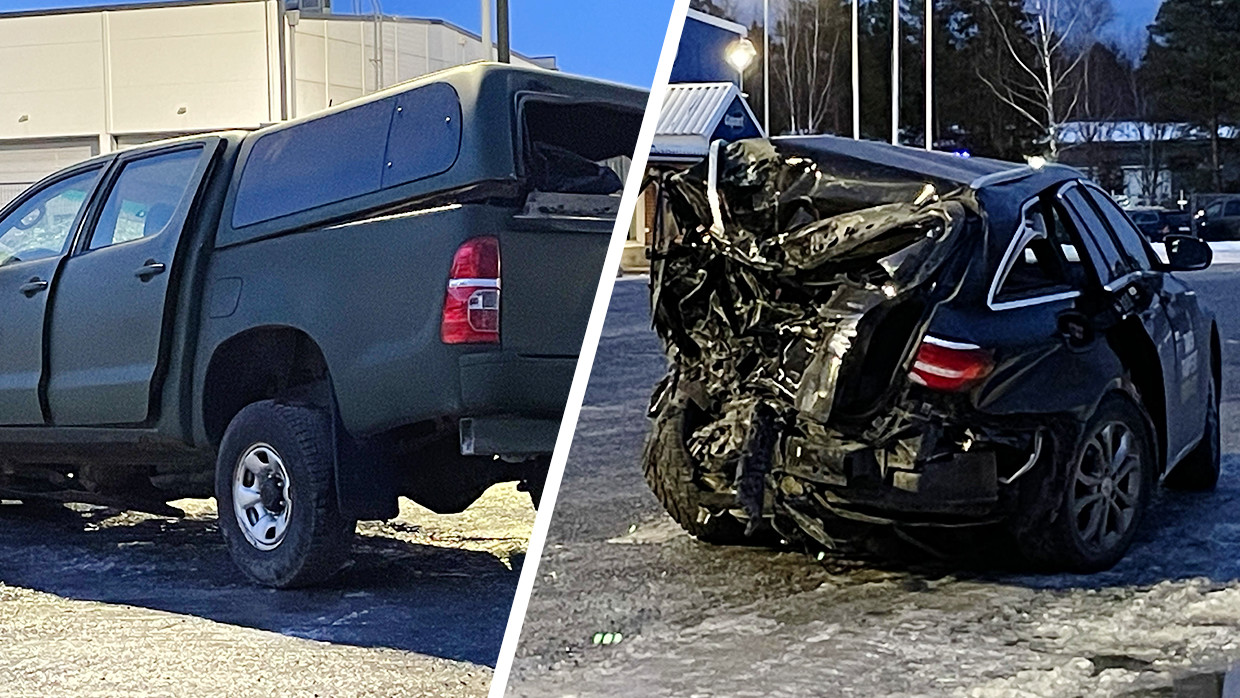 An unauthorized FDF car was involved in a fatal taxi accident in Tampere