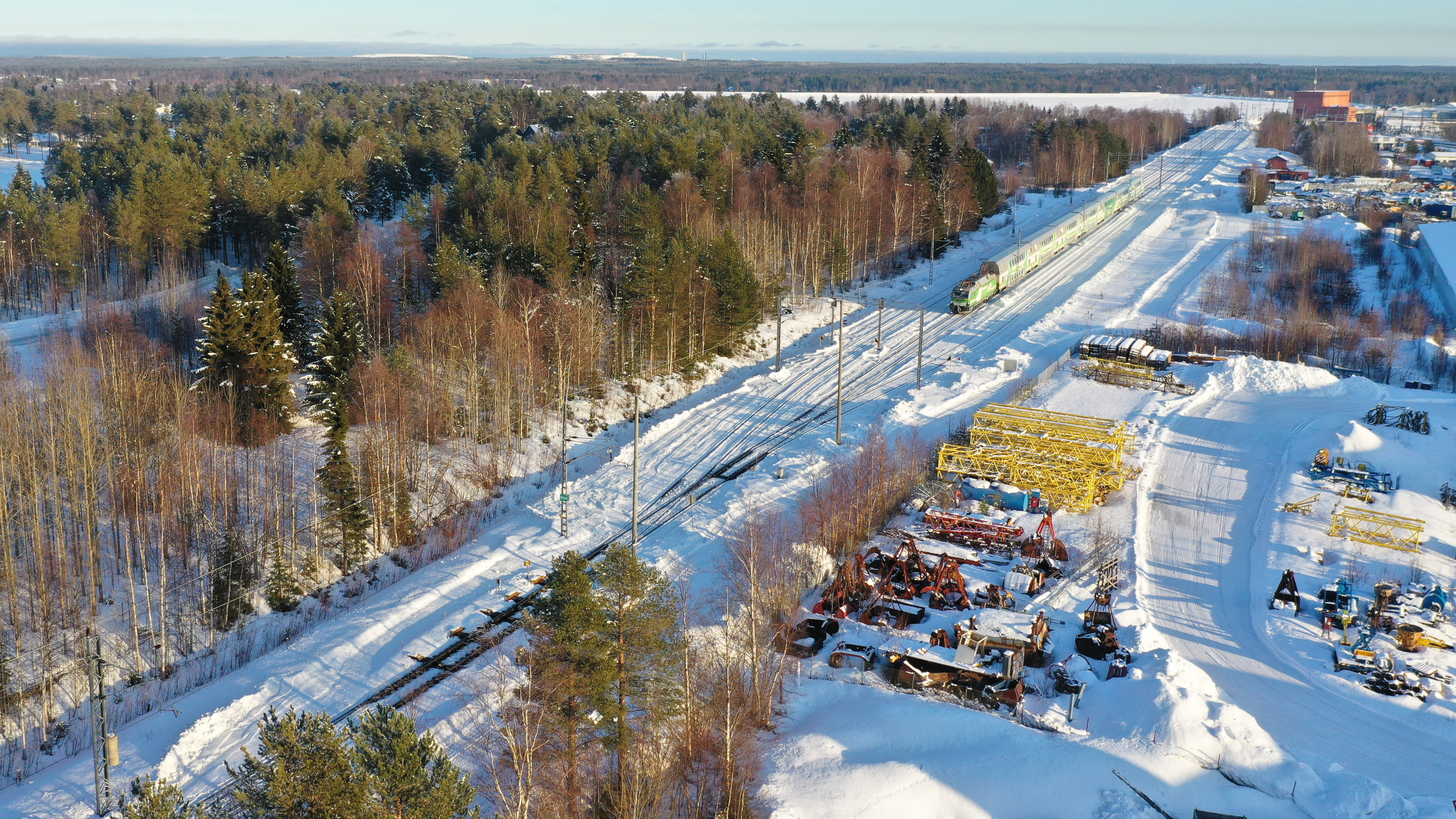 Work on the cross-border Finland-Sweden line begins
