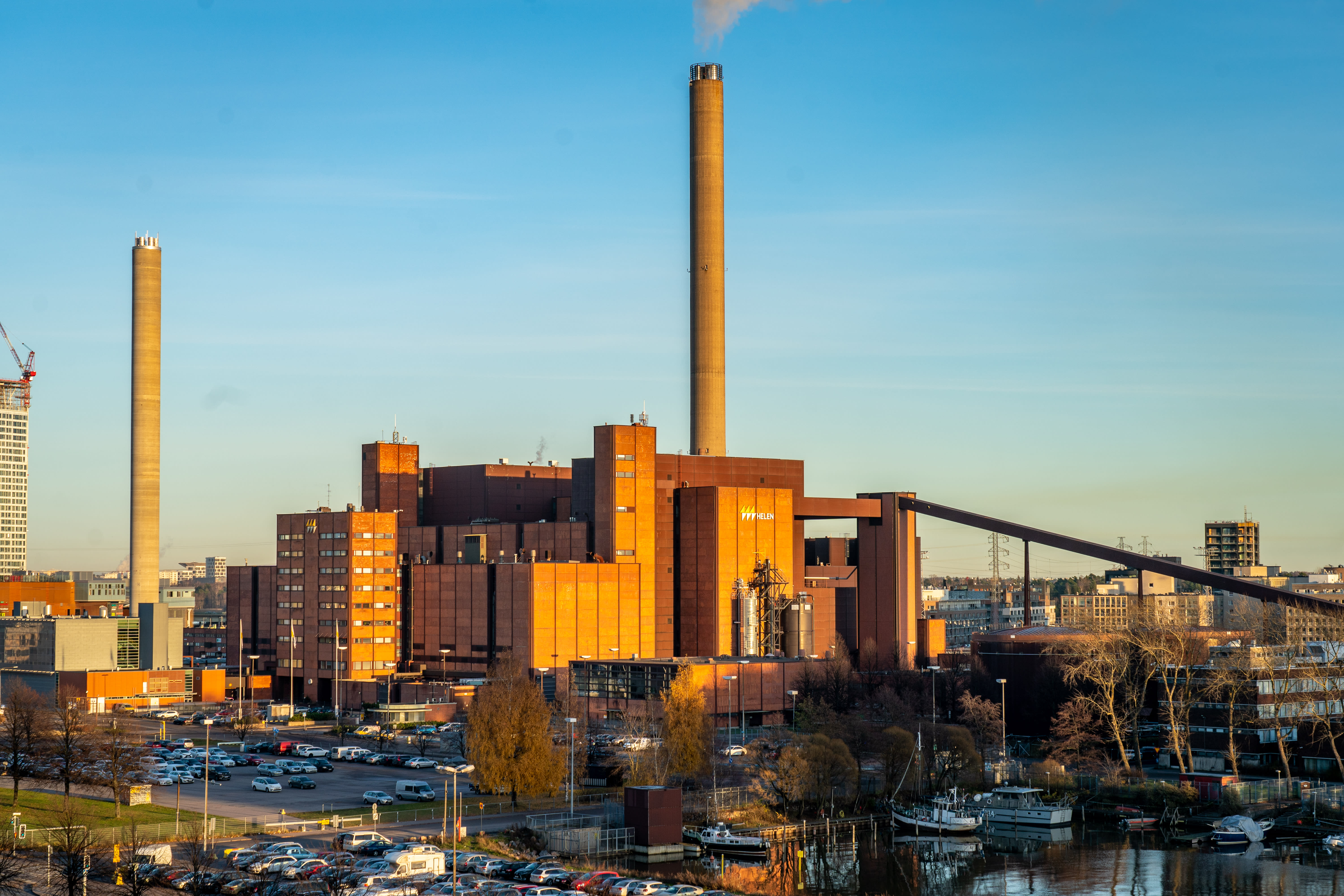 Das kohlebefeuerte Fernheizwerk von Helsinki wird am Samstag abgeschaltet