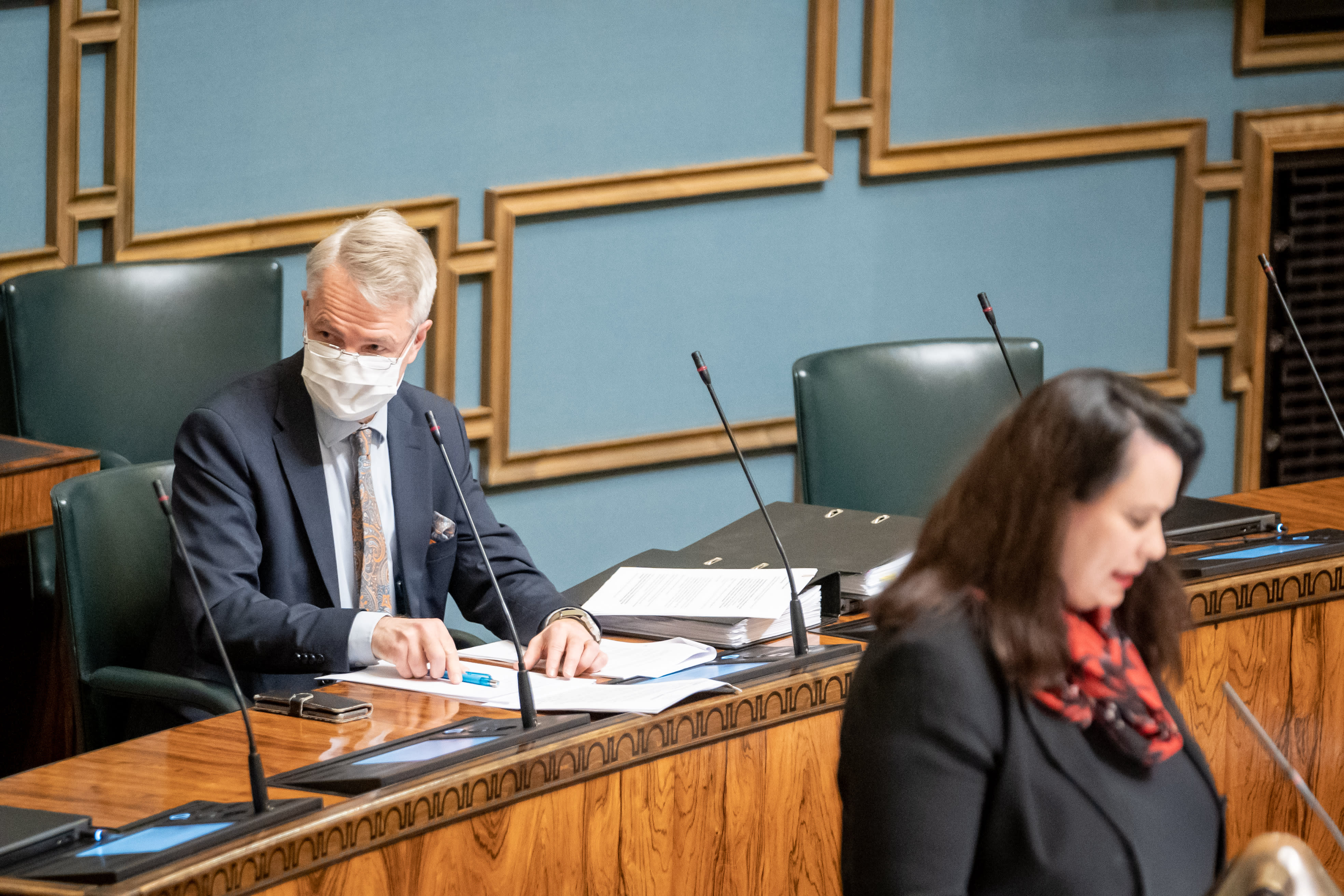 MEPs support Foreign Minister Haavisto in a confidential vote