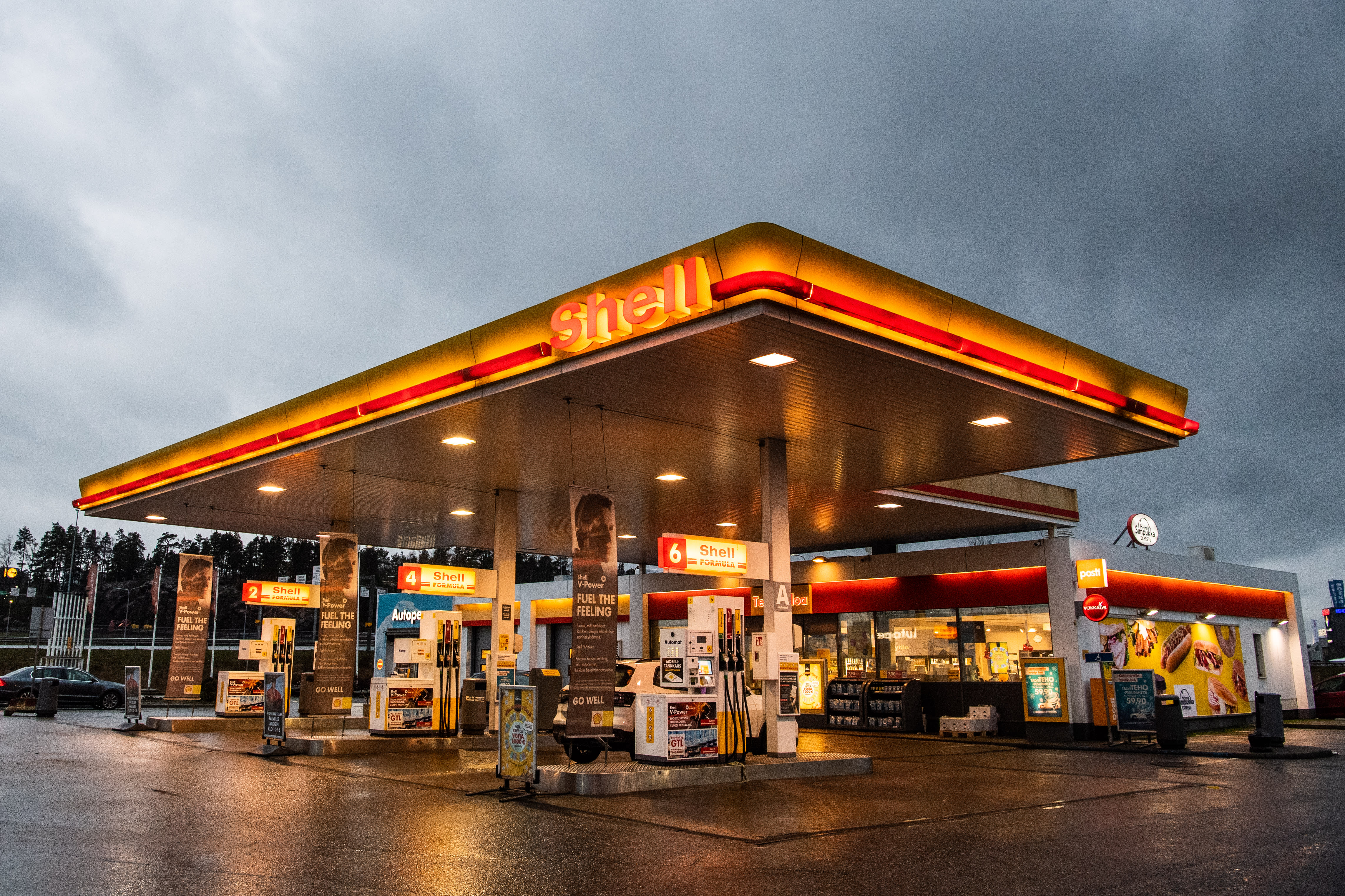 Tankstellen der Marke Shell in Finnland werden bald der Vergangenheit angehören