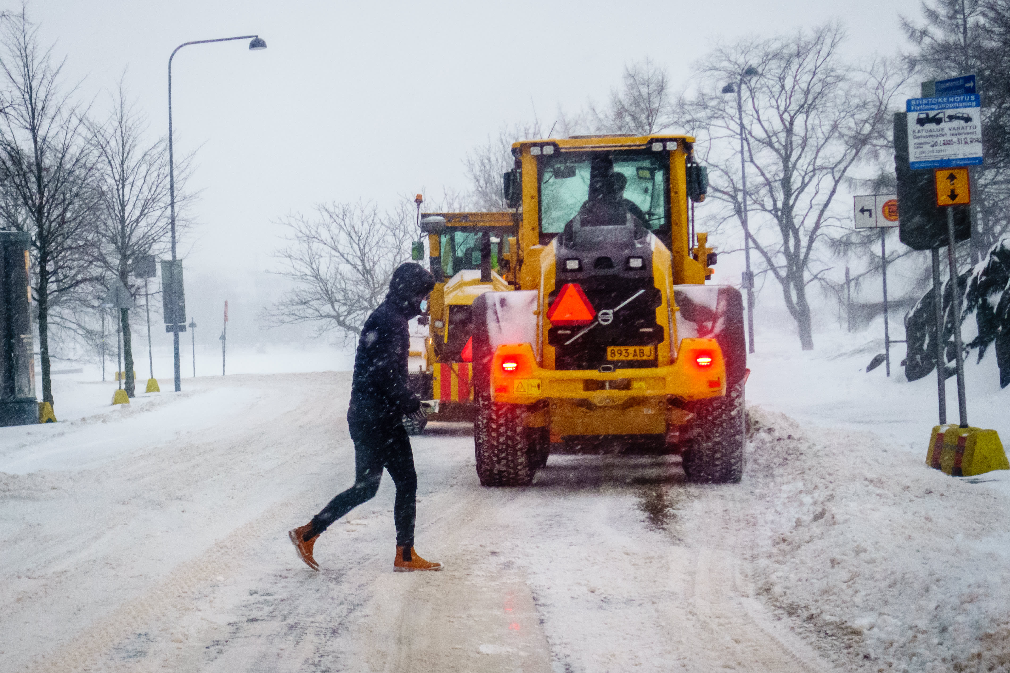 Blizzards overturns Helsinki’s snow removal budget