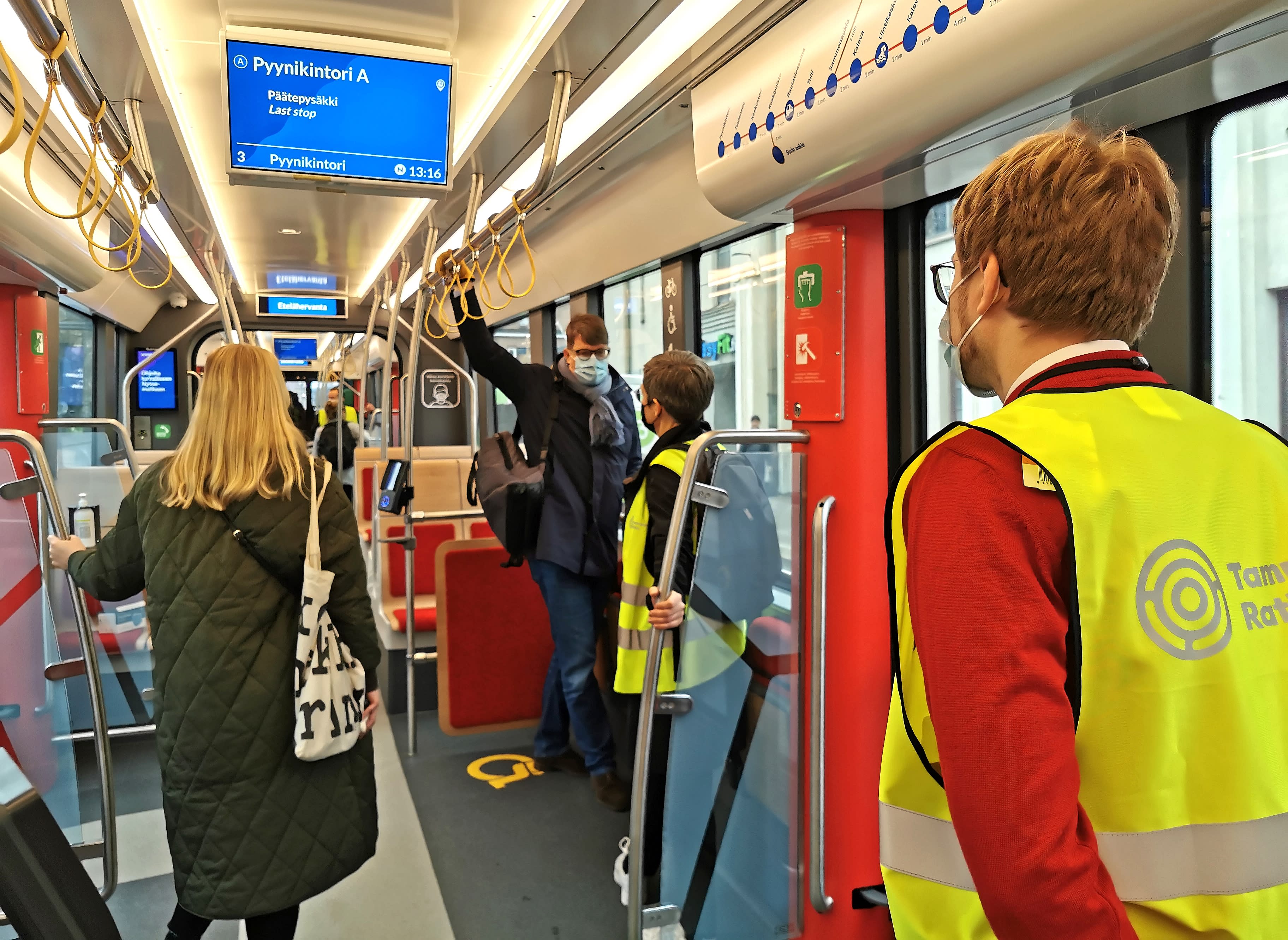 Tampere wird die kostenlose Straßenbahn für Kinderwagen stoppen
